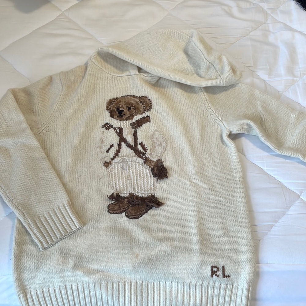 Polo Ralph Lauren hooded bear sweater